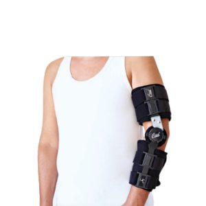 Elbow Brace ISO Certified One Size Gonio-Adjustable Range-of-Motion Elbow Support Pain Relief Ergonomic